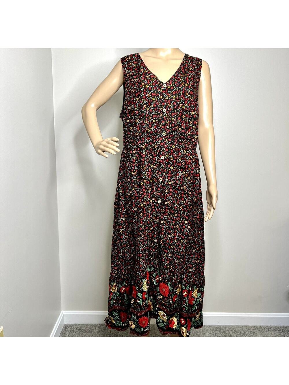 Cupshe Floral Button Down Dress
